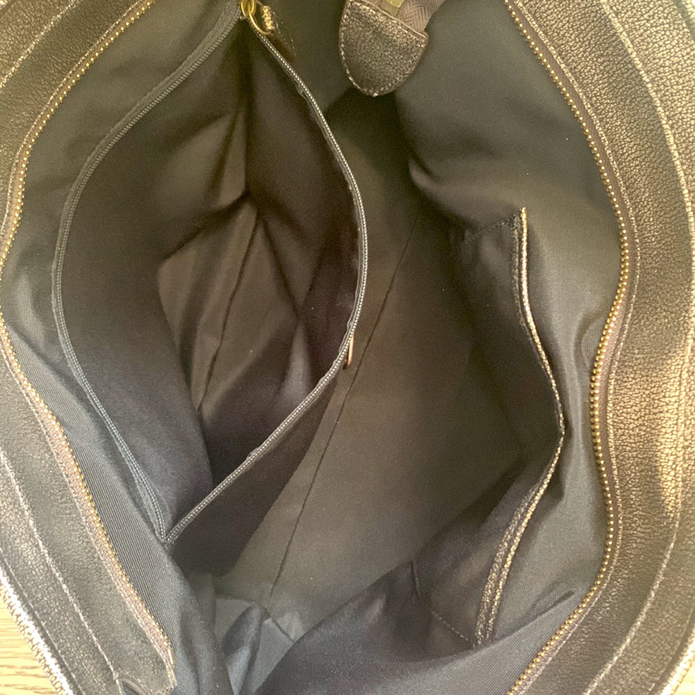 Coach Gold Bronze Metallic Tote Bag - Picture 6 of 10